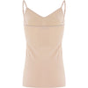 Seamless strap top- nude