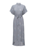 Steel Blue Summer Rain Dress