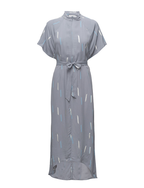 Steel Blue Summer Rain Dress