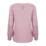 Blouse with Raglan and smock cuffs